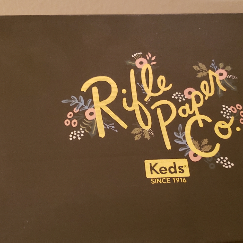 Keds Rifle Paper Company size 8M shoes